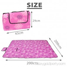 (79x79)Extra-Large Outdoor Water Resistant Camping Beach Picnic Blanket Mat Pad 568874263